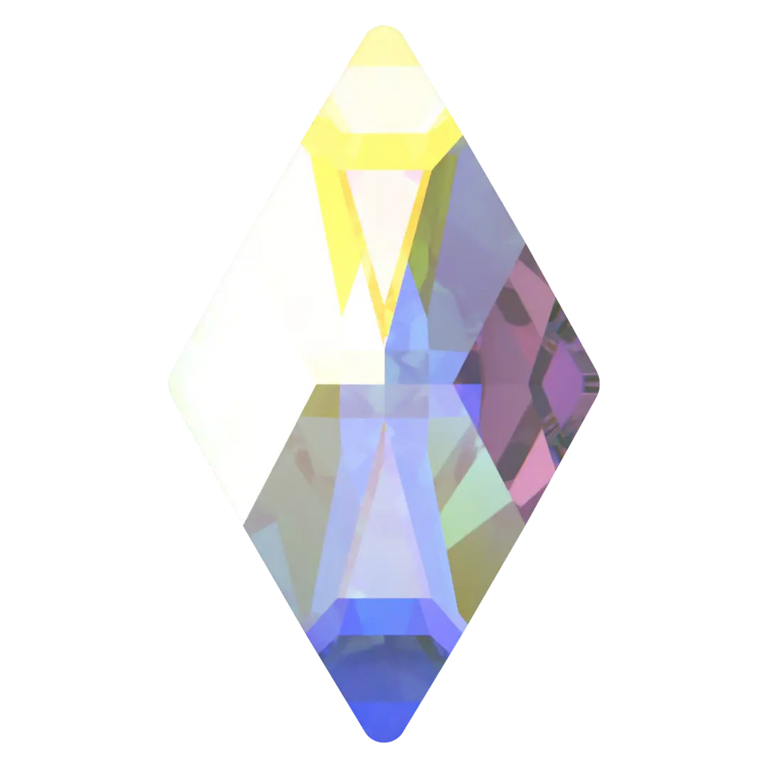 Swarovski Flat Back Crystals Non Hotfix Rhombus (2709) Crystal AB