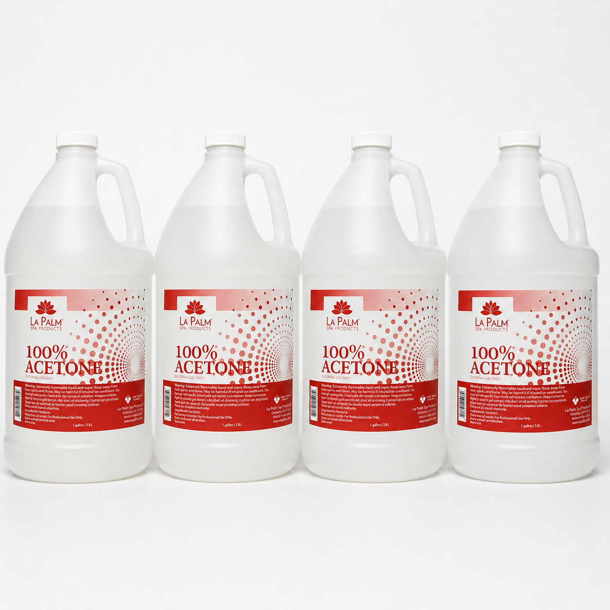 LA PALM 100% PURE ACETONE