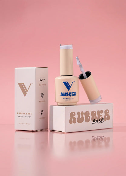 V Beauty Pure Rubber Base - White Chiffon