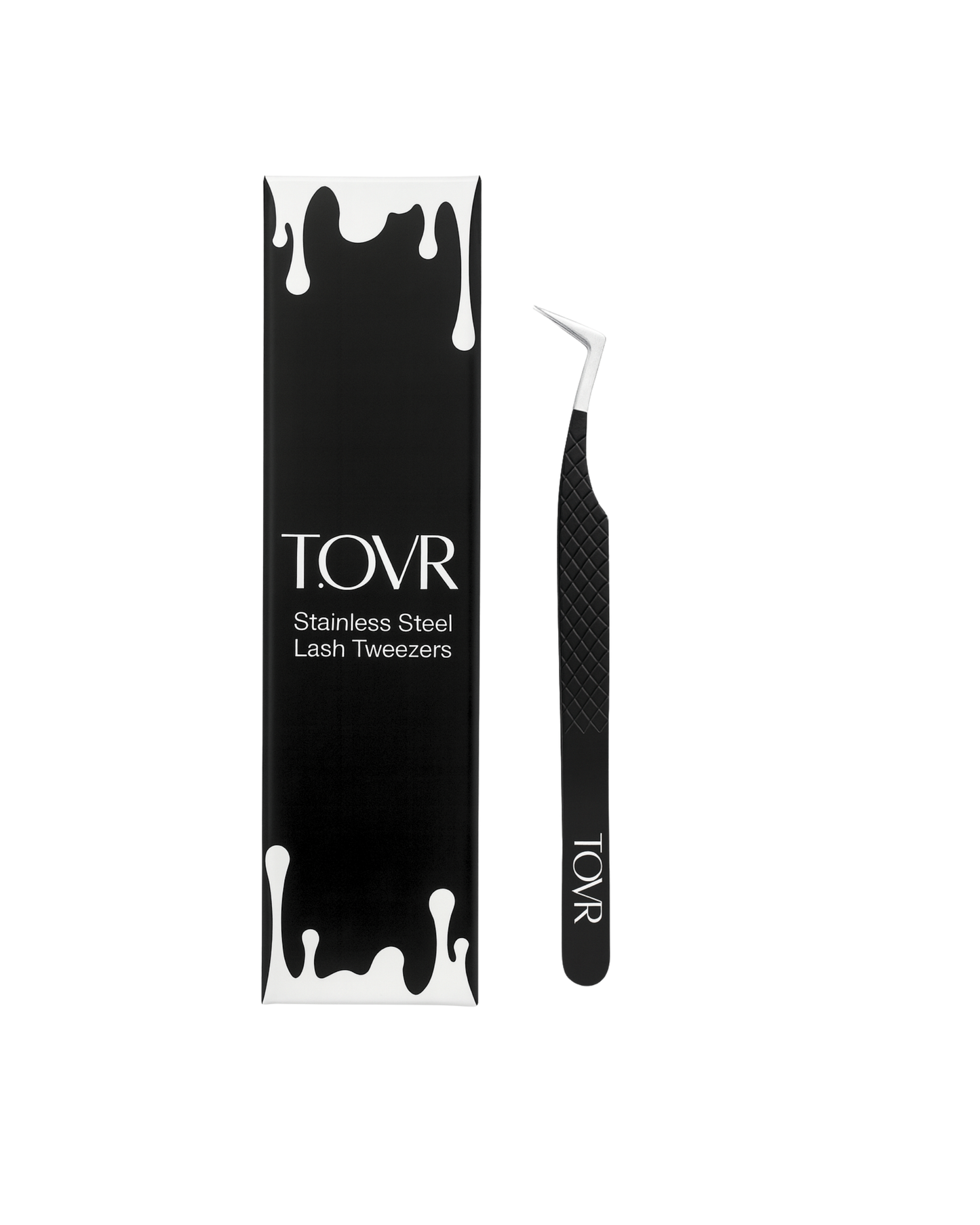 Take Over Stainless Steel Lash Extension Tweezers