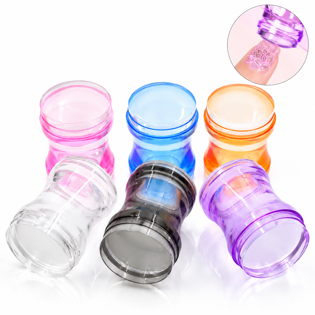 Silicone Nail Art Transfer Tool