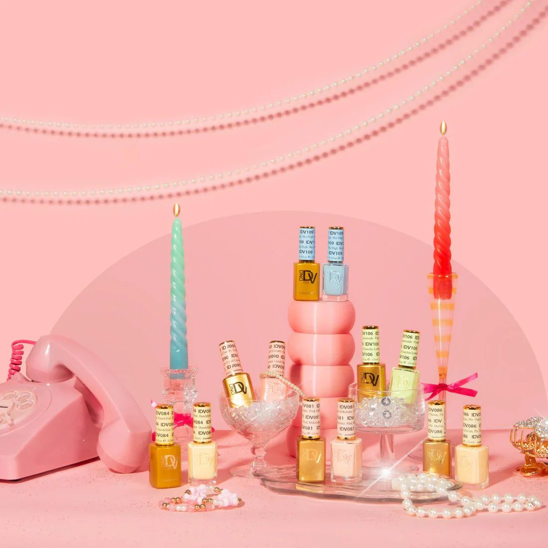 DND DIVA COQUETTE COLLECTION - 36 SET