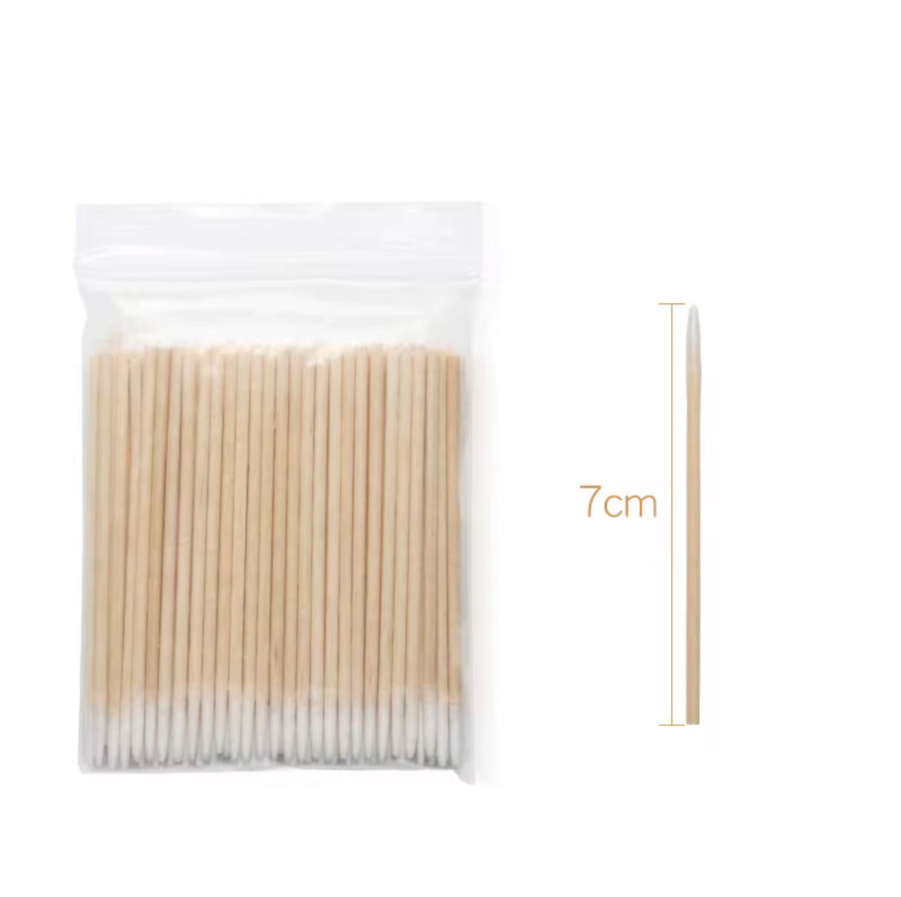 Precision Tip Cotton Swabs for Nail Touch Ups 100pc