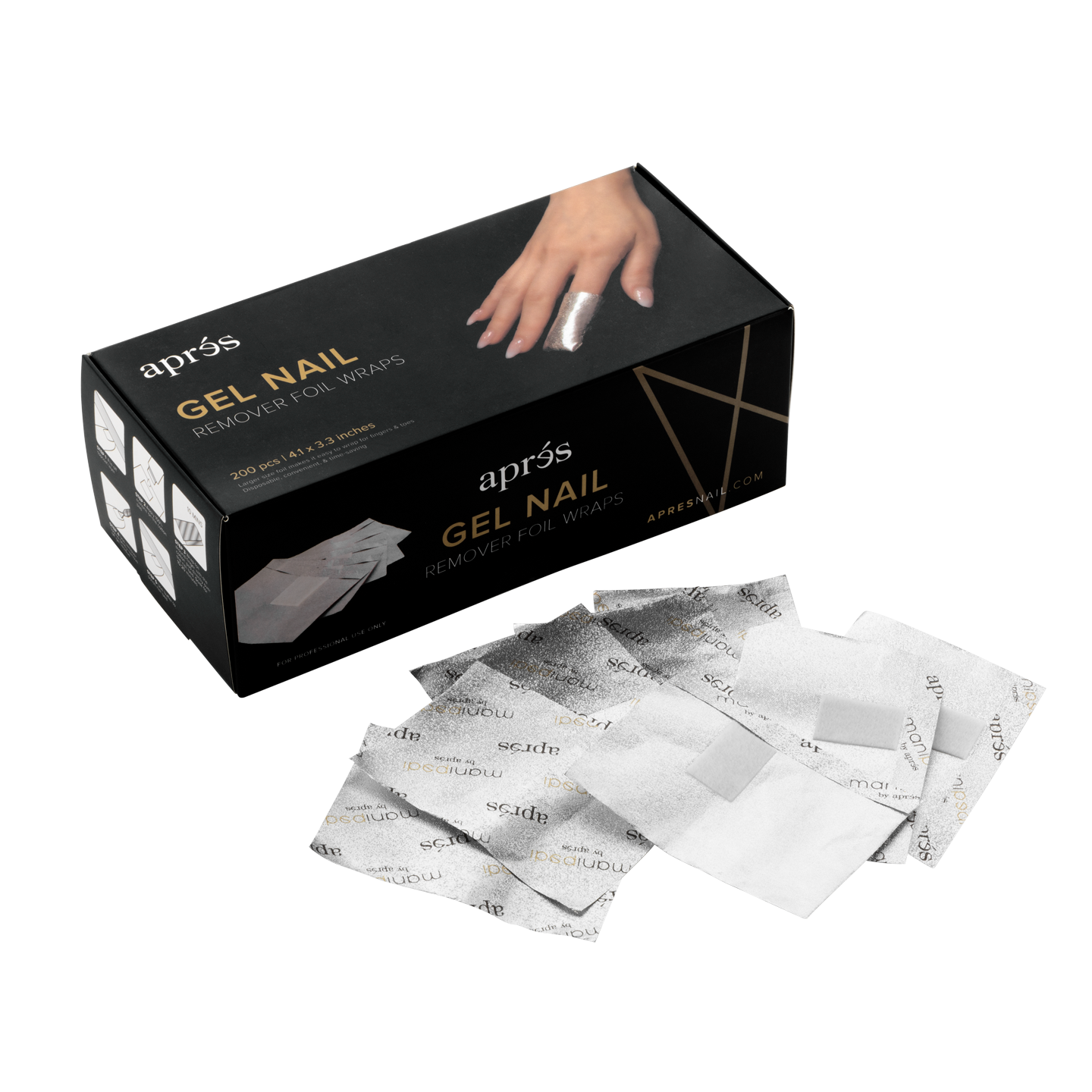 APRÉS Nail Remover Foil Wraps