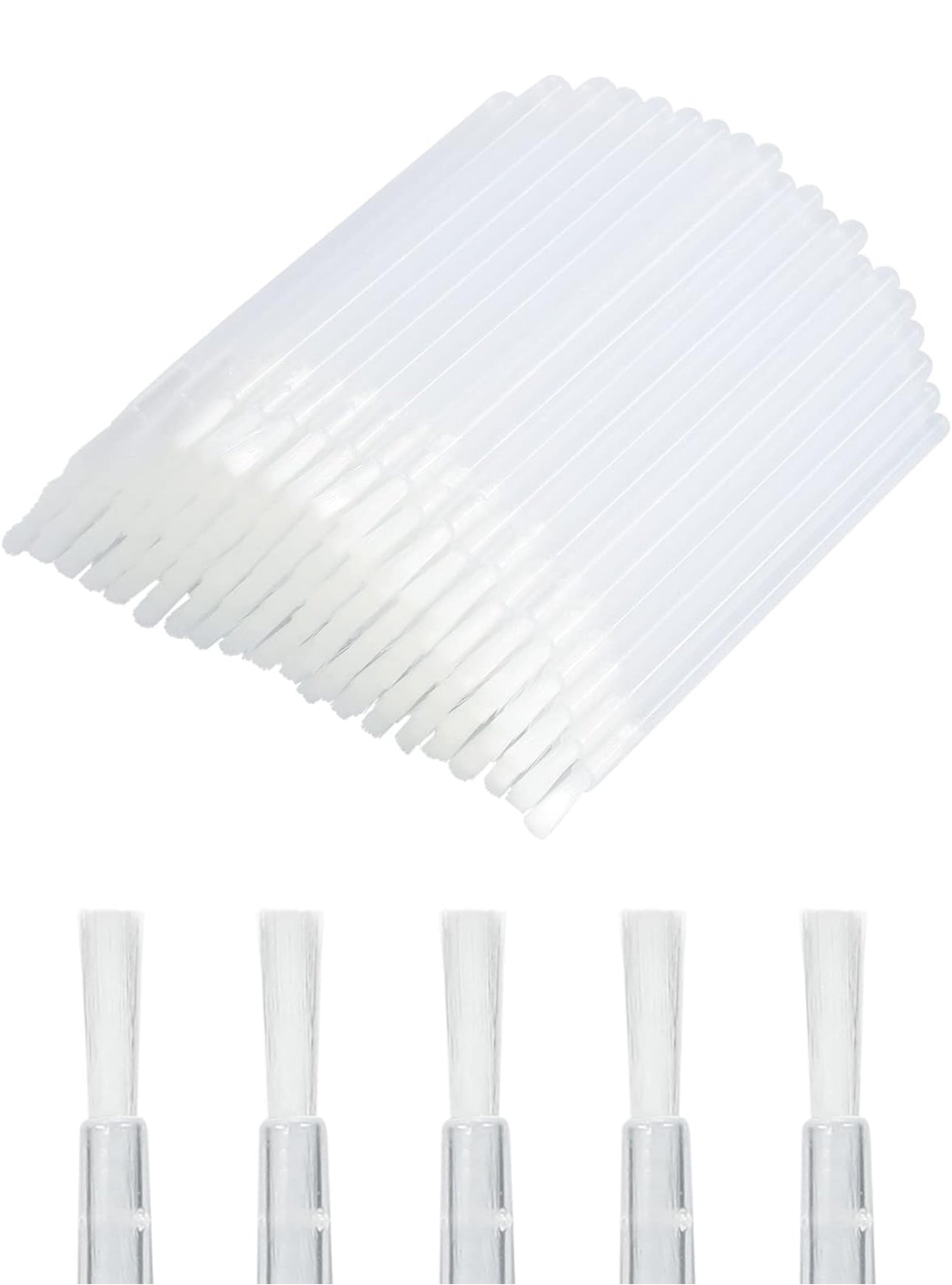 Clear Disposable Lip Brush