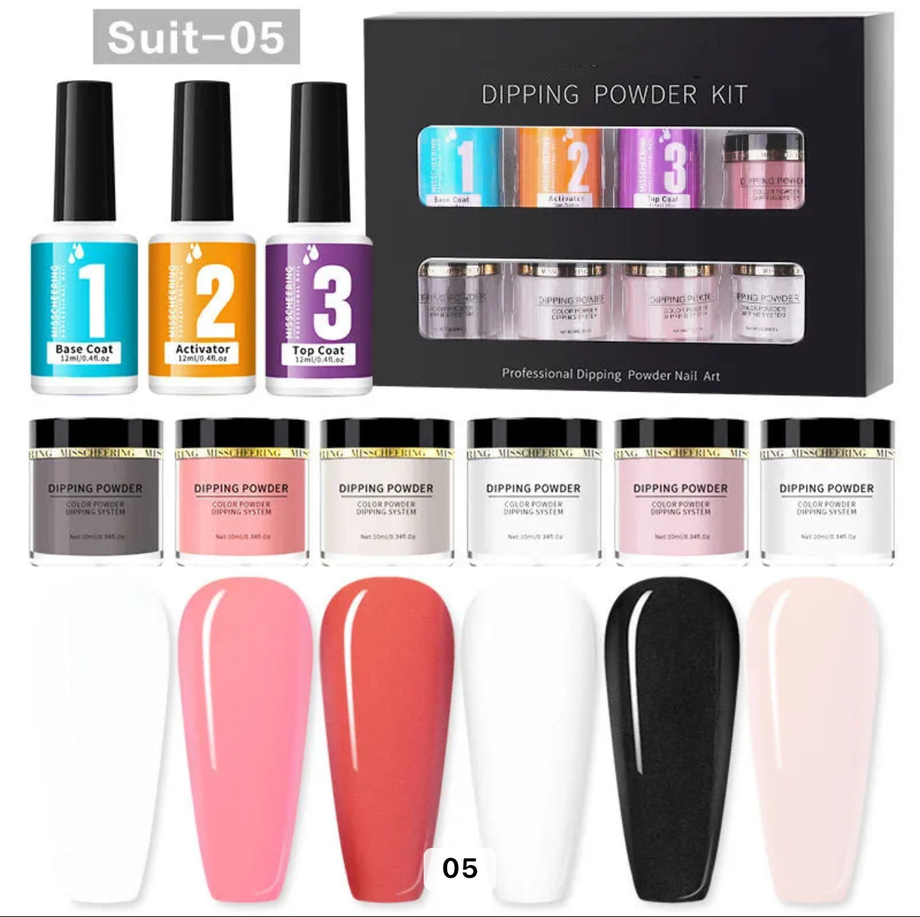 Misscheering Dipping Powder Kit