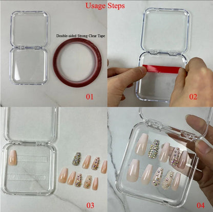 Individual Press on Nail Box