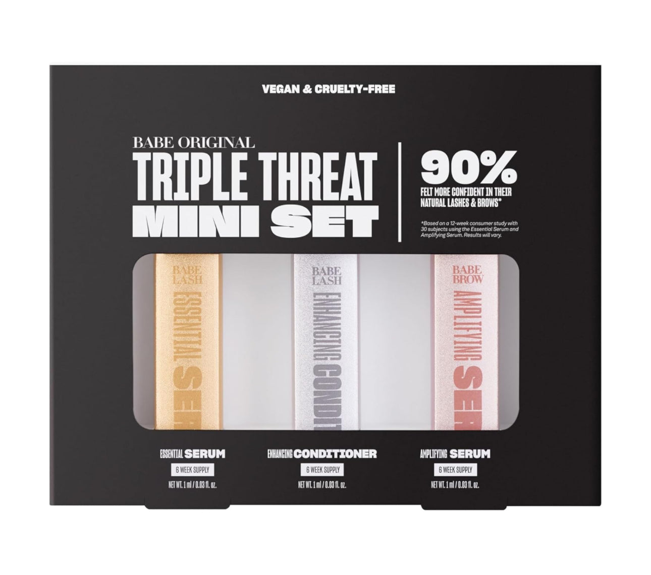 BABE LASH Original Triple Threat Mini Set
