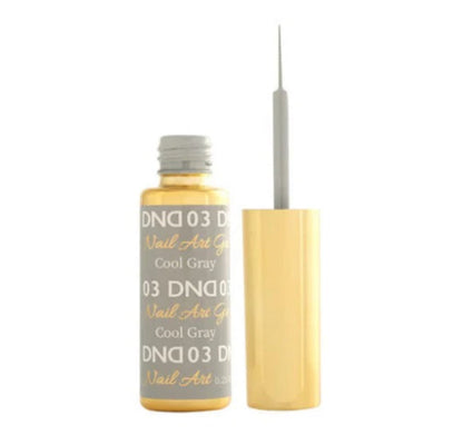 DND Nail Art Gel 03 Cool Grey