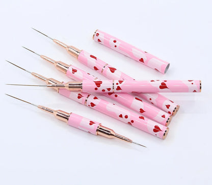 Heart Liner Brushes 5pc.