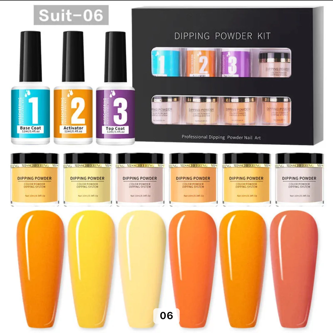 Misscheering Dipping Powder Kit