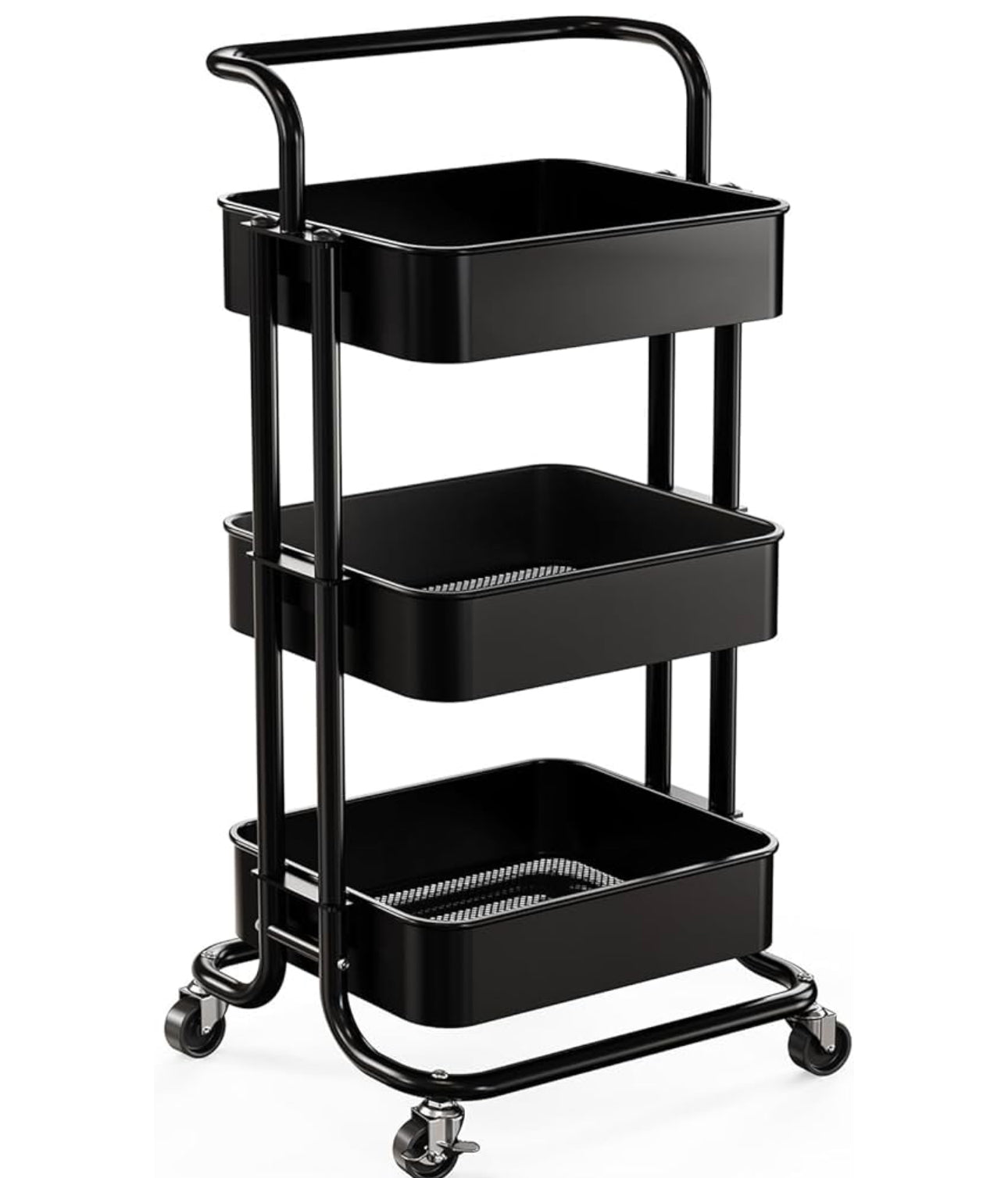 3 Tier Rolling Utility Cart