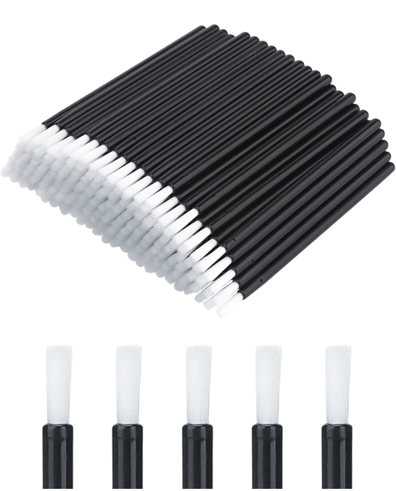 Black Disposable Lip Brush