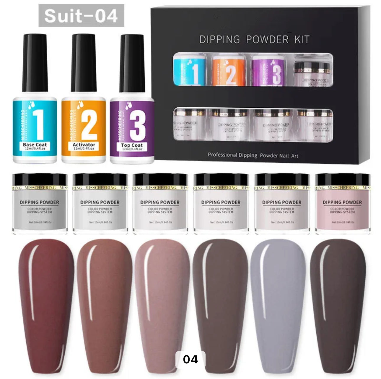 Misscheering Dipping Powder Kit