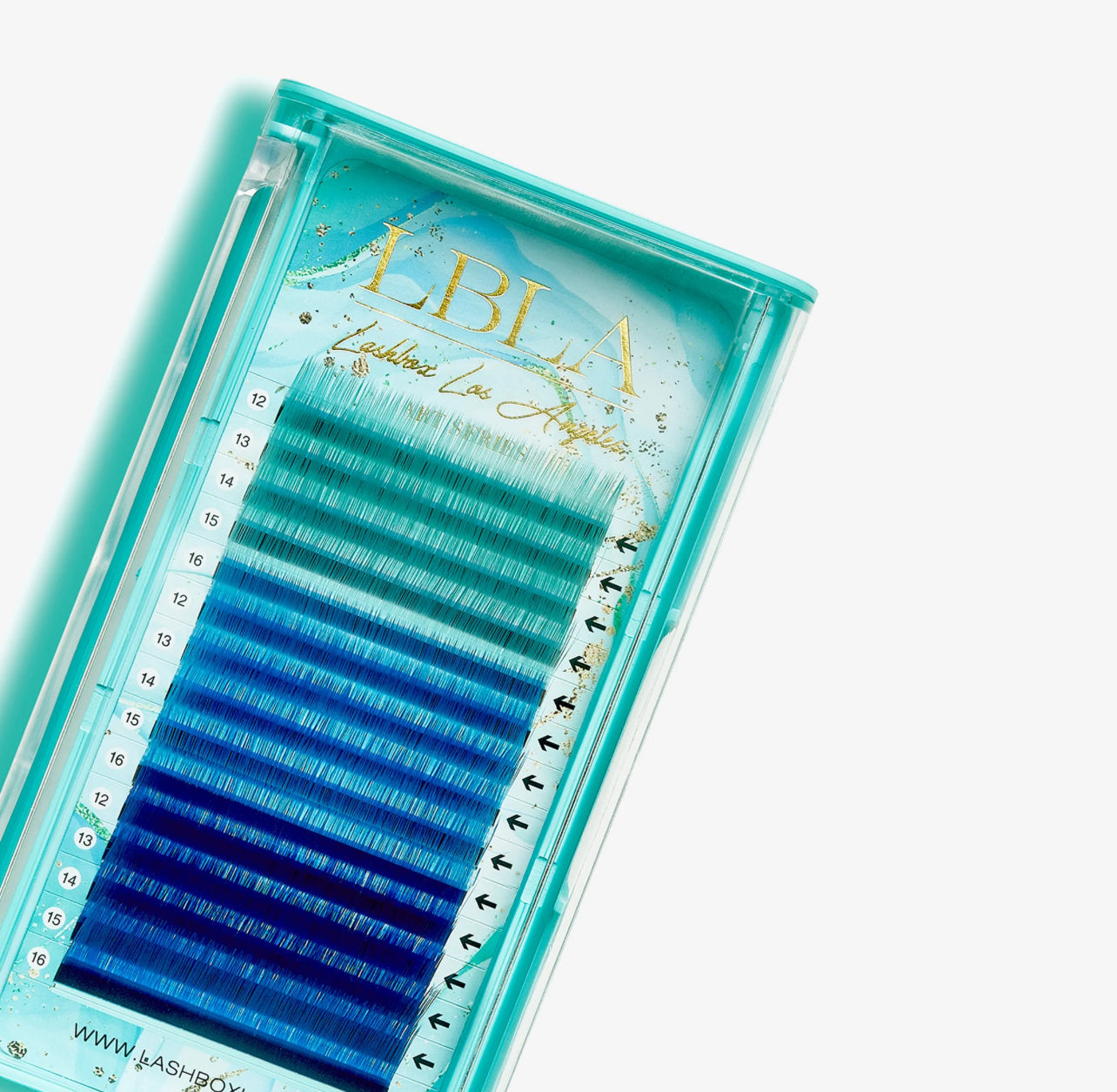 Mega Volume Art Series 0.03mm D Mixed Lengths Tray - Making Waves 12-16mm