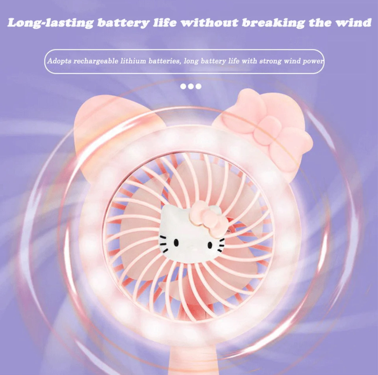 Hello Kitty & Kuromi LED Lash Fan