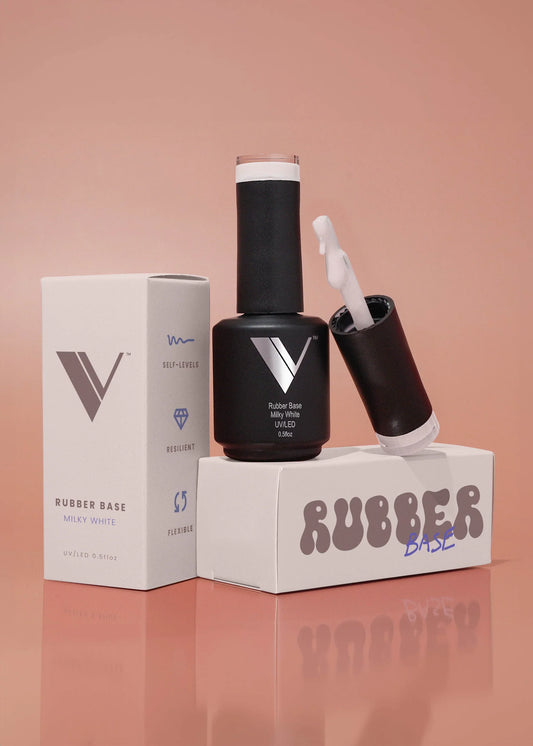 V BEAUTY PURE RUBBER BASE - MILKY WHITE