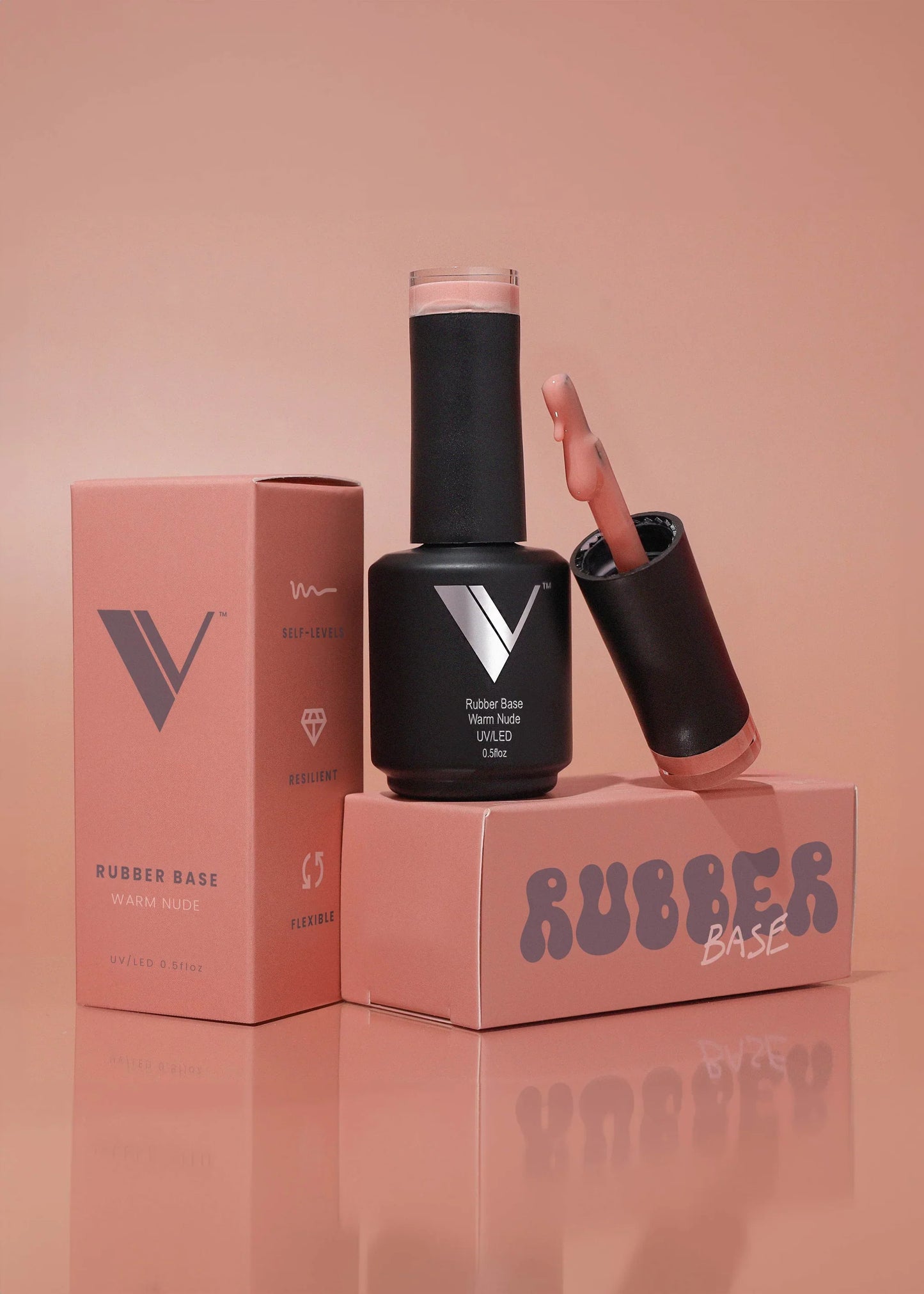 V BEAUTY PURE RUBBER BASE - WARM NUDE