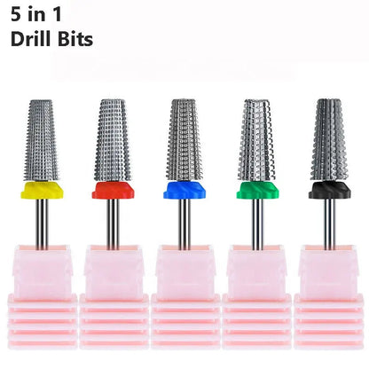Stainless Steel 5 in 1 Drill Bit