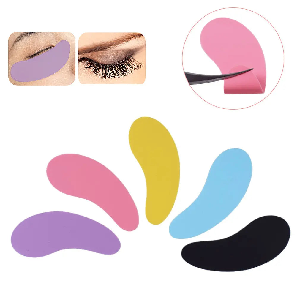 Reusable silicone eye pads