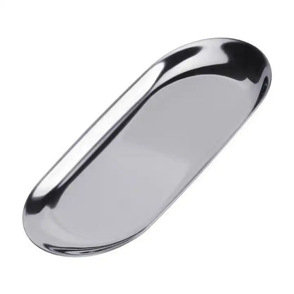 Large Oval Stainless Steel Tray