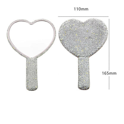 Diamond Heart Mirror