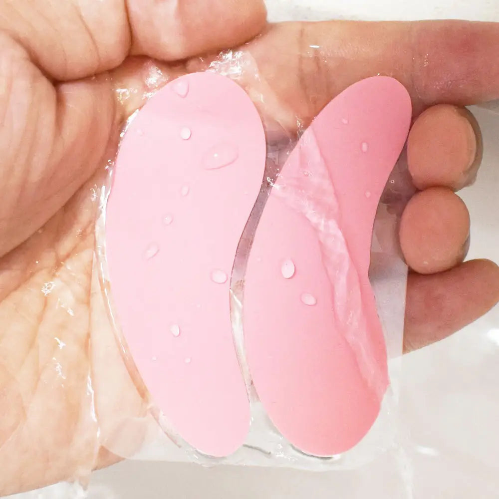 Reusable silicone eye pads