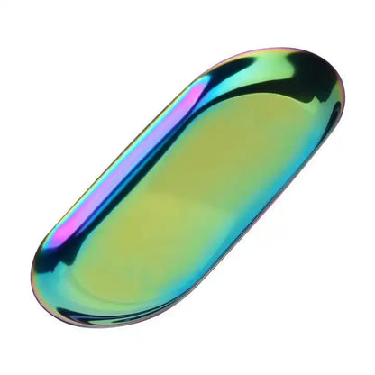 Large Oval Stainless Steel Tray