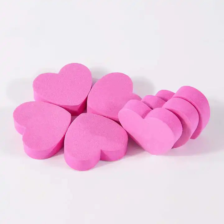 Heart Shaped Buffer 50 pk