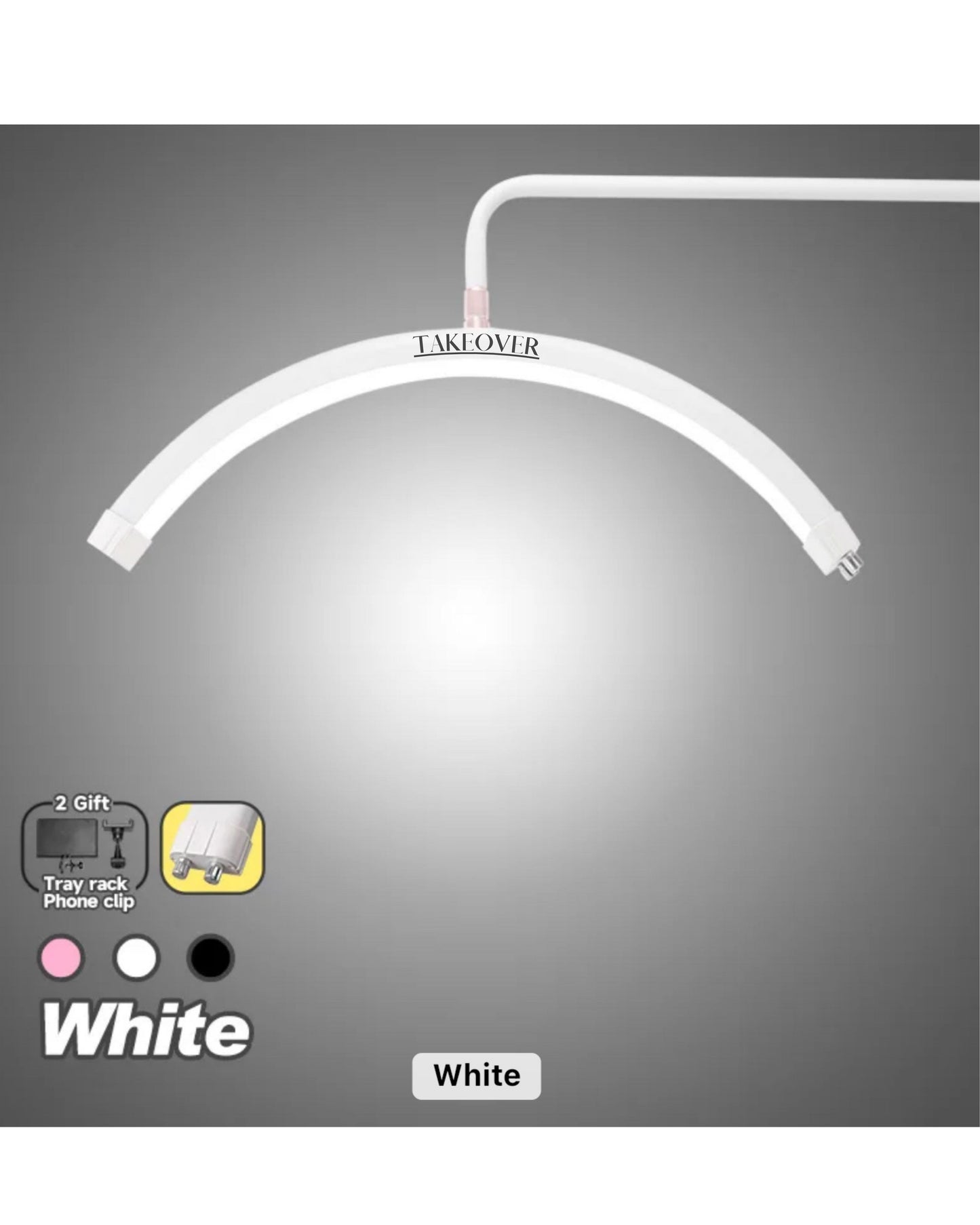 Take Over Half Moon LED Lamp With Stand GX680