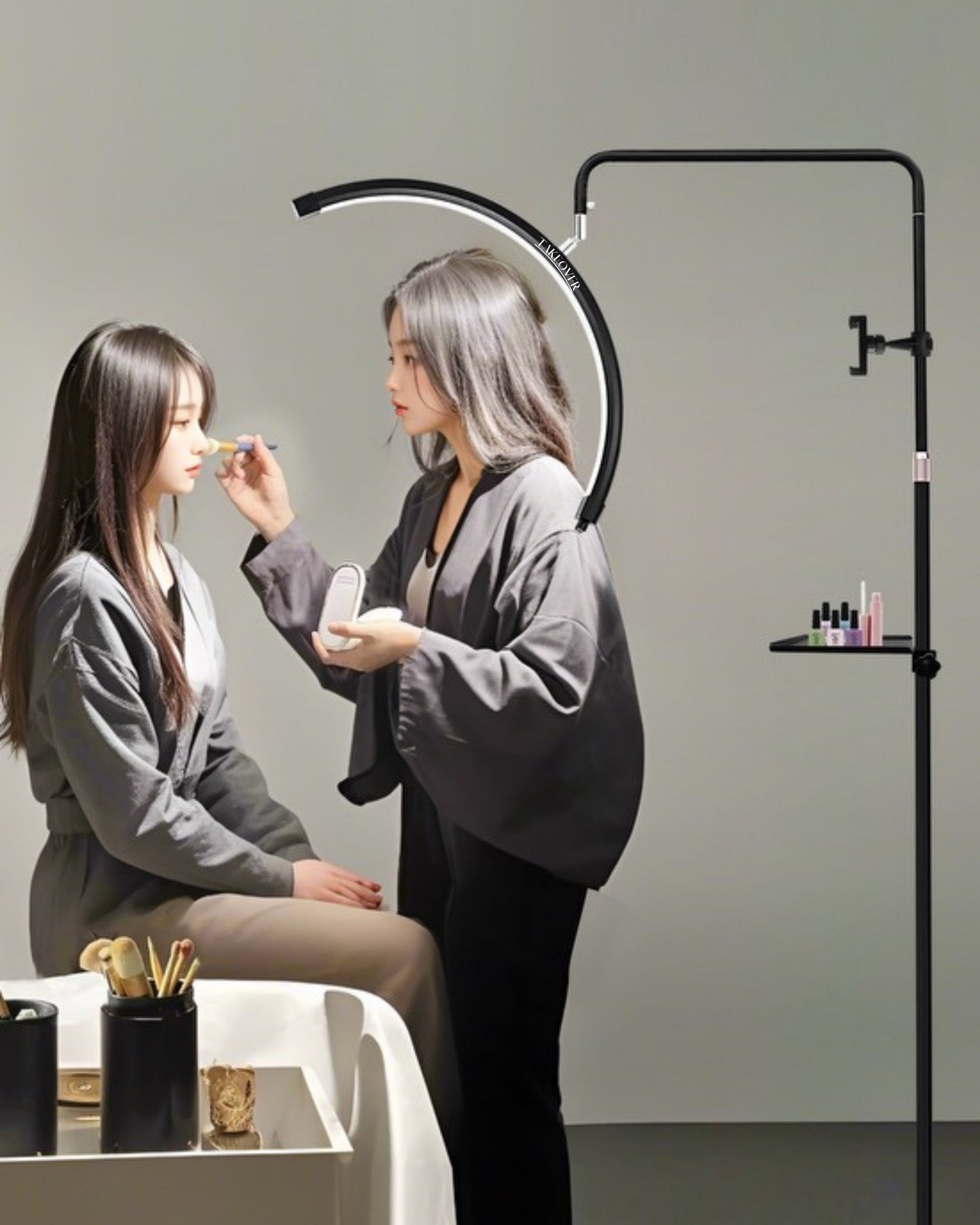 Take Over Rotatable Half Moon LED Lamp With Stand GX685PRO