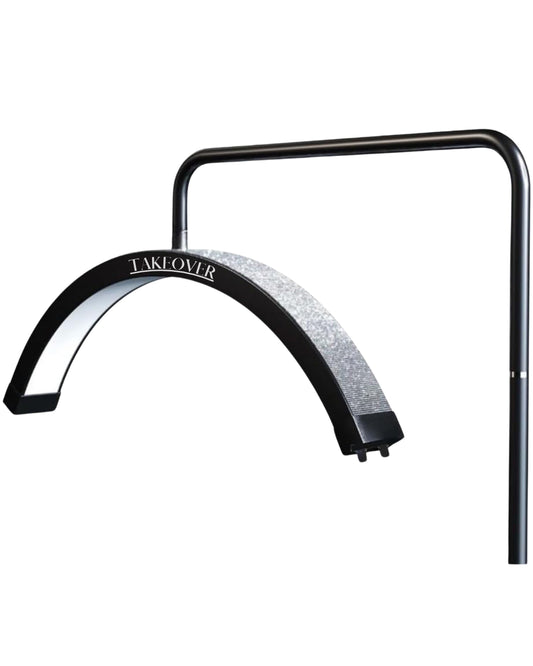 Take Over Rhinestone Half Moon LED Lamp With Stand GX680D