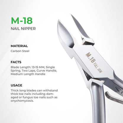 NGHIA Nail Nipper M.18 (Hard Steel)