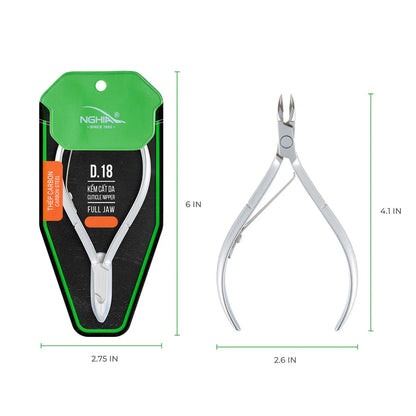 NGHIA Cuticle Nipper D.18 (Hard Steel)
