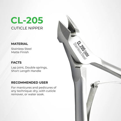NGHIA Professional Cuticle Nipper CL.205 (Stainless Steel)