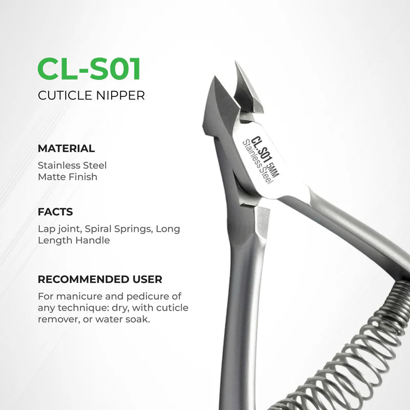 NGHIA Professional Cuticle Nipper CL.S01 (Stainless Steel)