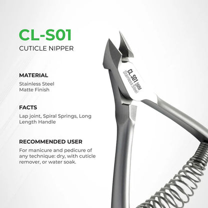 NGHIA Professional Cuticle Nipper CL.S01 (Stainless Steel)