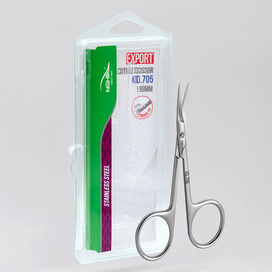 NGHIA Cuticle Scissors KD.705 /99mm (Stainless Steel)