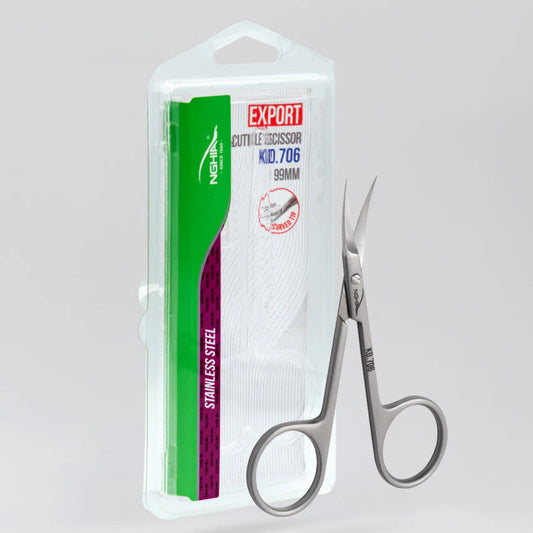 NGHIA Cuticle Scissors KD.706 /99mm (Stainless Steel)