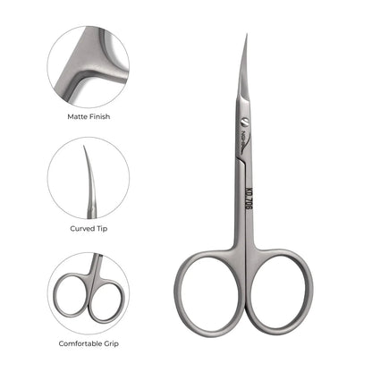 NGHIA Cuticle Scissors KD.706 /99mm (Stainless Steel)