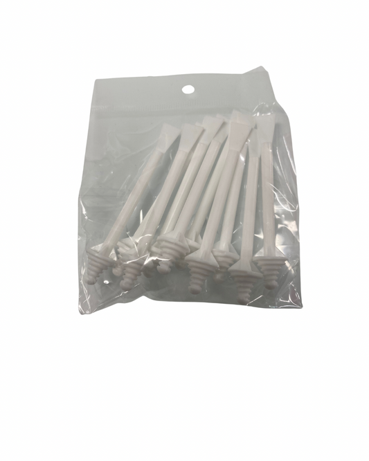 Dual-ended Mini Facial Spatula 10pk