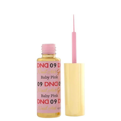 DND Nail Art Gel 09 Baby Pink
