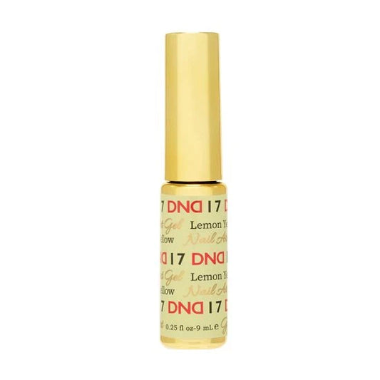 DND Nail Art Gel 17 LEMON YELLOW