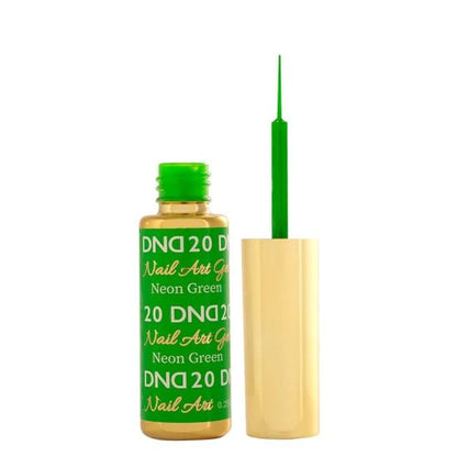 DND Nail Art Gel 20 Neon Green