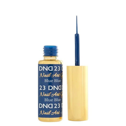 DND Nail Art Gel 23 Blue Blue