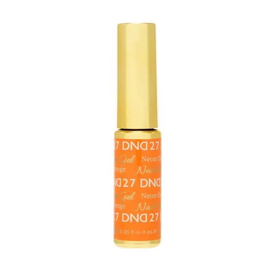 DND Nail Art Gel 27 NEON ORANGE