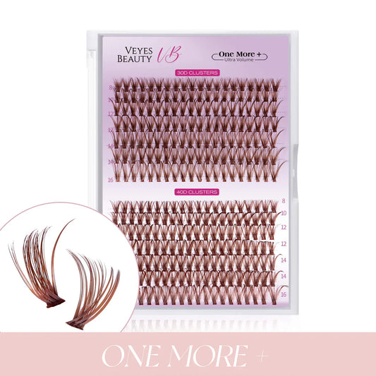 Veyes Beauty UltraVolume DarkBrown Clusters