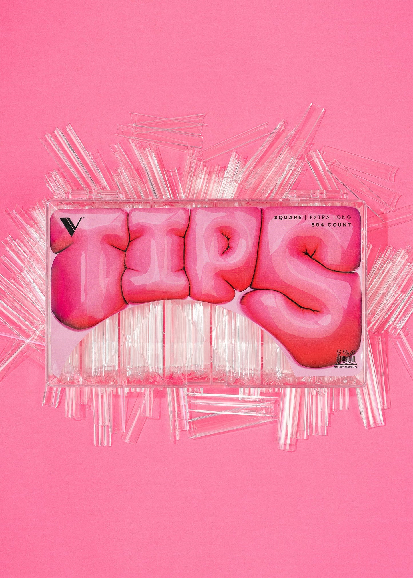 V Beauty Pure Square Extra Long Tips