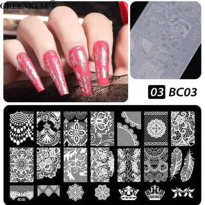 Lace Stamping Plates