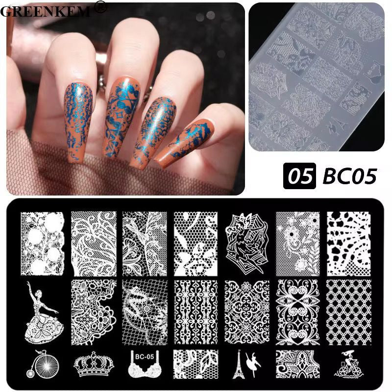 Lace Stamping Plates